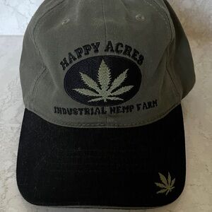 Crazy Shirts Green and Black Hemp Farm Cap